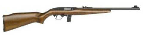 Mossberg 702 Plinkster 22 Long Rifle 18"Barrel Adjustable Rear Sight Blued Wood Stock 37150